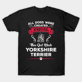 Yorkshire Terrier yorkie T-Shirt